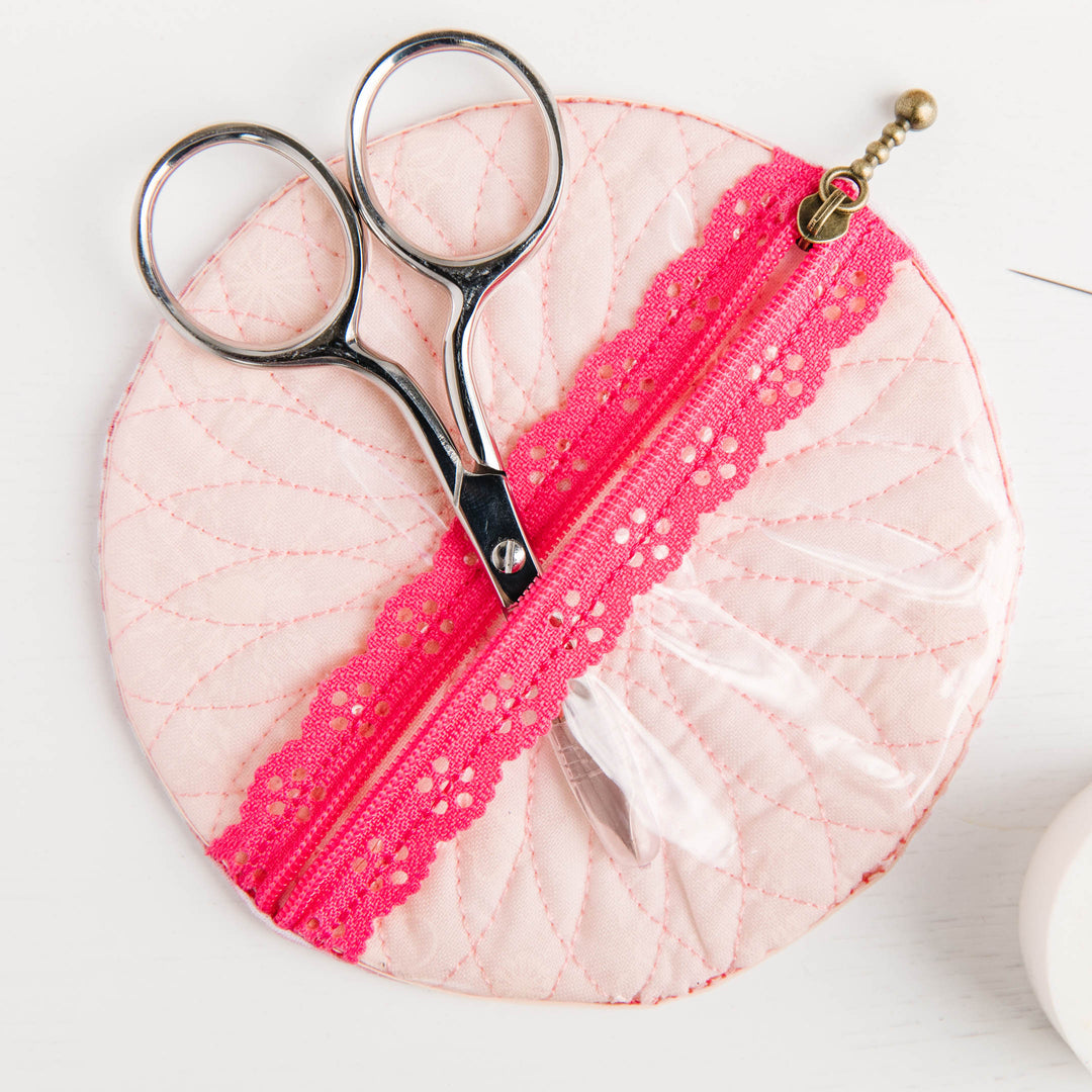 Sweet Peek Zipper Pouch (Digital Download)