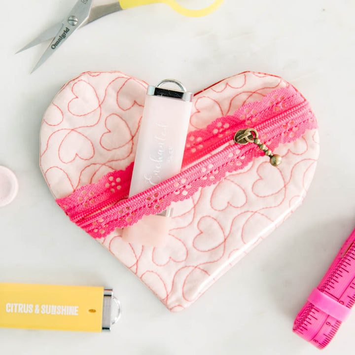 Cross My Heart Zipper Pouch (Digital Download)
