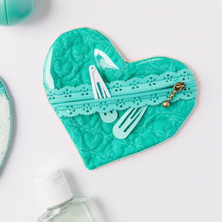 Cross My Heart Zipper Pouch (Digital Download)