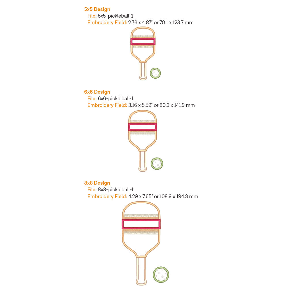 Pickleball Applique 1 (Digital Download)