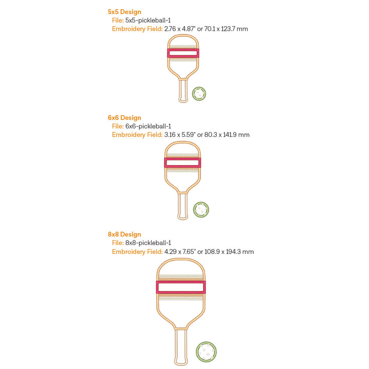 Pickleball Applique 1 (Digital Download)