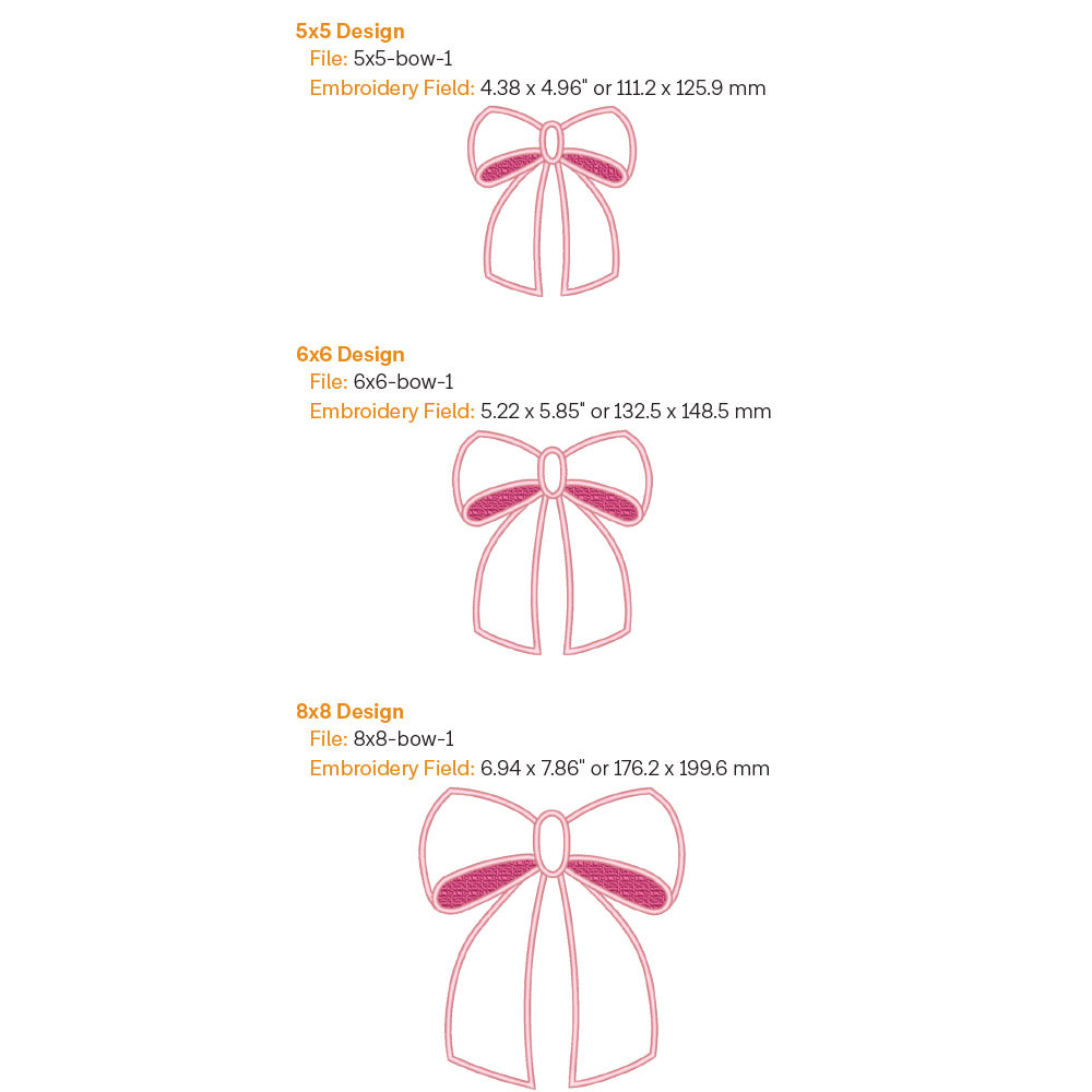Bow Applique 1 (Digital Download)
