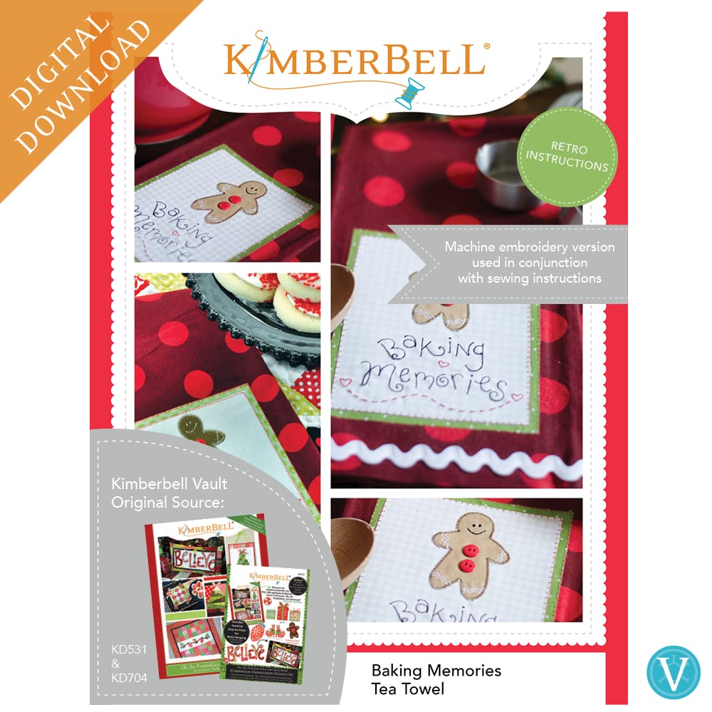 KDVT1079 Baking Memories Tea Towel