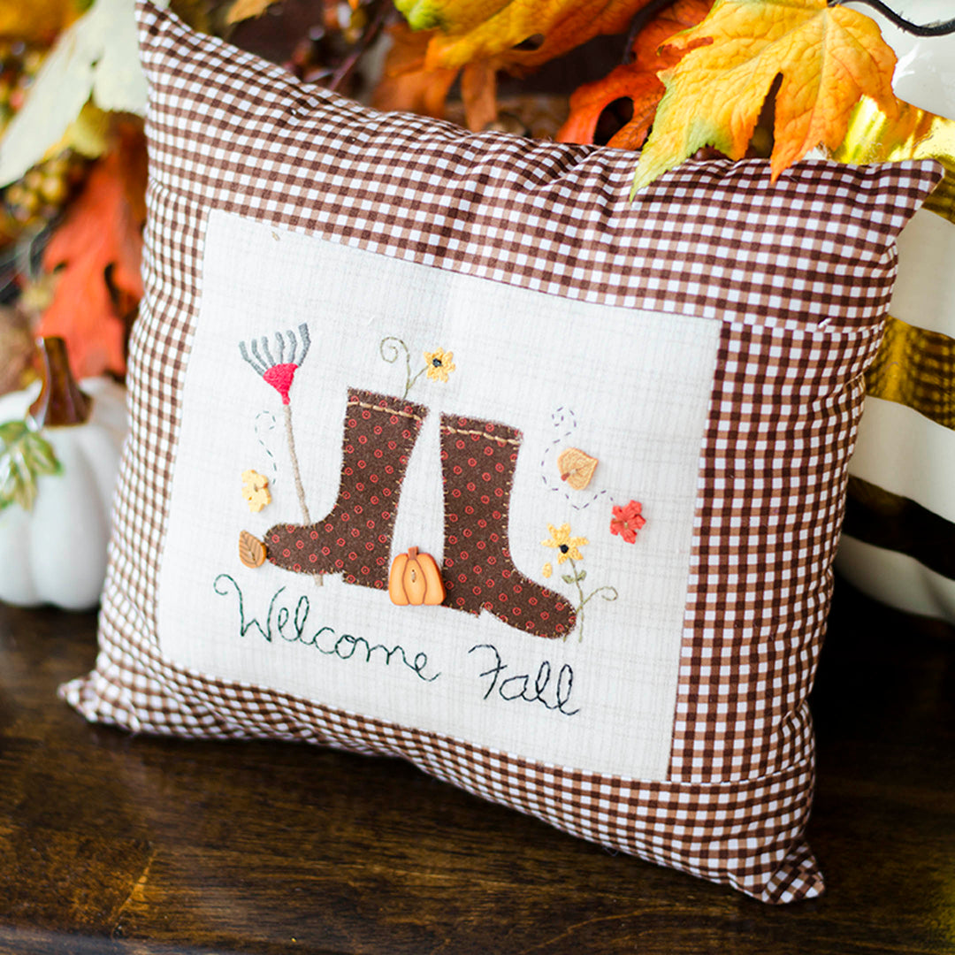 Welcome Fall Pillow (Digital Download)
