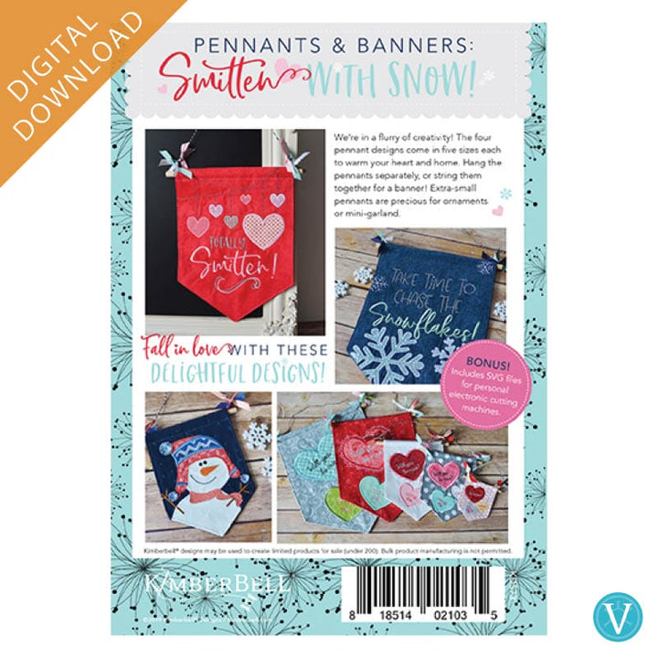 Pennants & Banners: Smitten with Snow