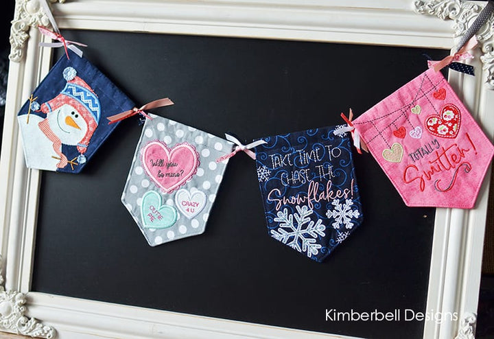 Pennants & Banners: Smitten with Snow