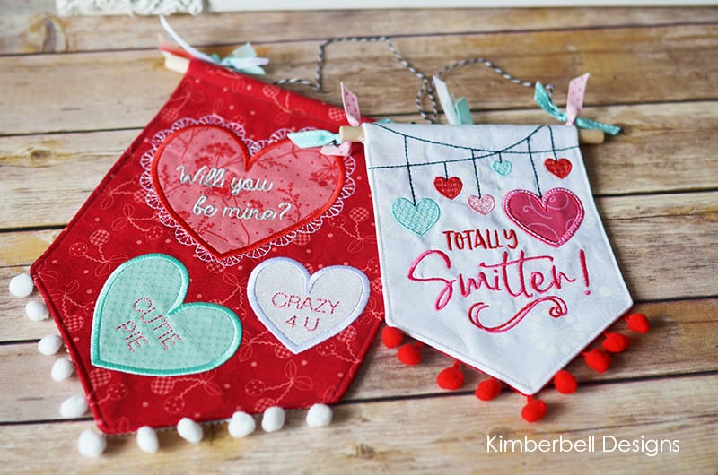 Pennants & Banners: Smitten with Snow