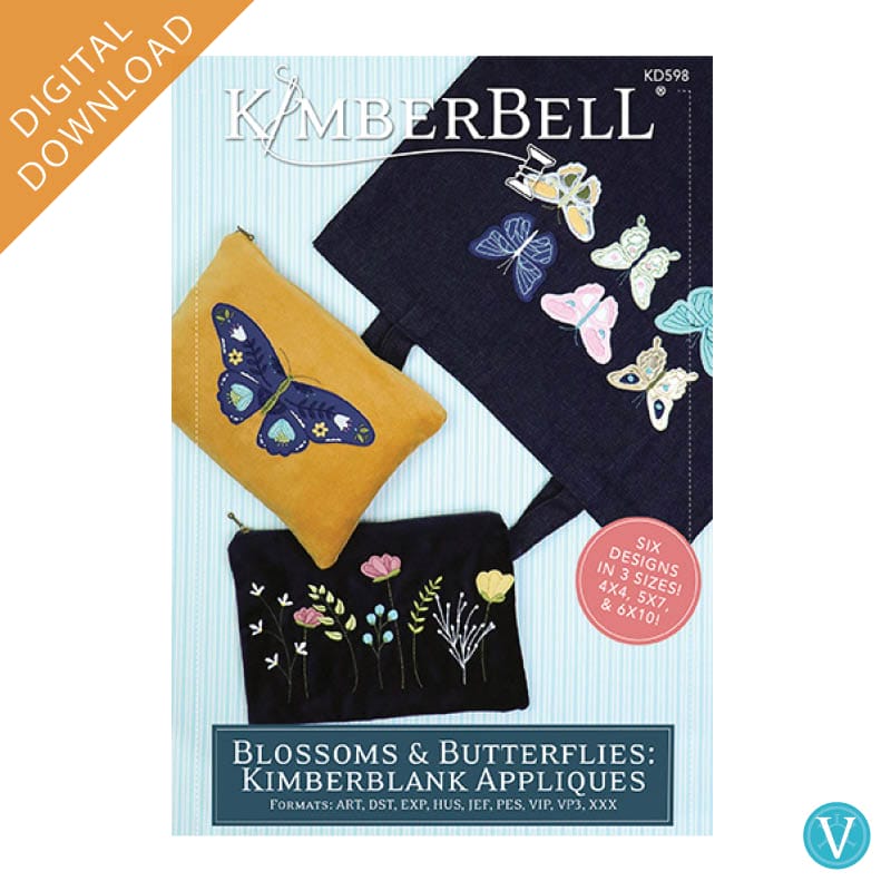 KDVT1110 Blossoms & Butterflies: Kimberblank Appliques