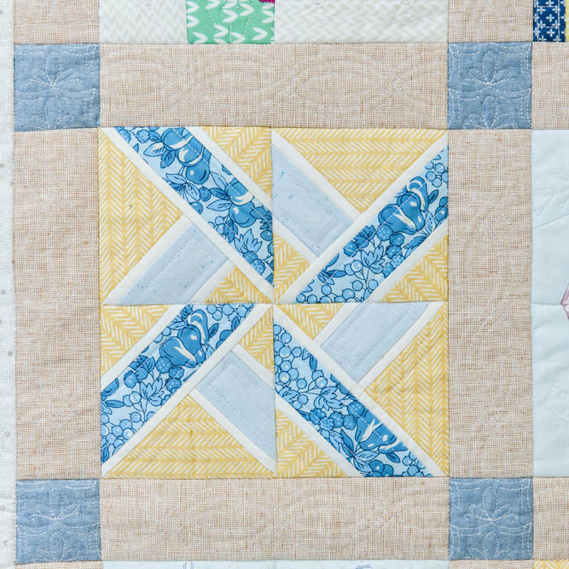 2023 Sampler Quilt Perfectly Pieced Digital Pattern (Free Download)