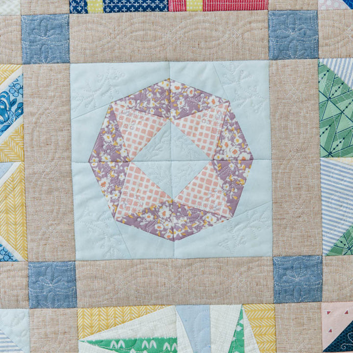 2023 Sampler Quilt Perfectly Pieced Digital Pattern (Free Download)