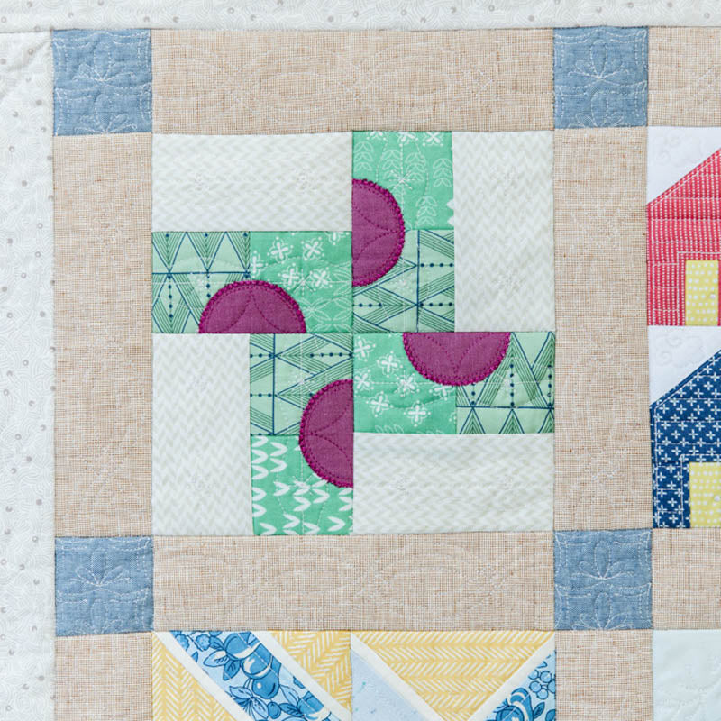 2023 Sampler Quilt Perfectly Pieced Digital Pattern (Free Download)