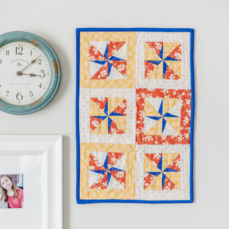 May 2023 Pinwheel Block (Digital Download)