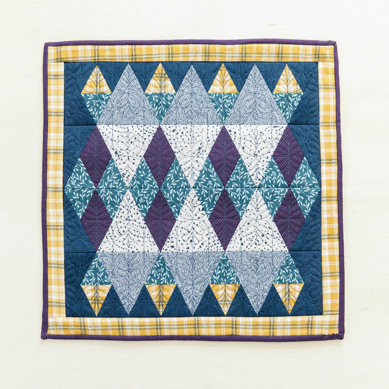 October 2023 Stacked Triangles Block (Digital Download)