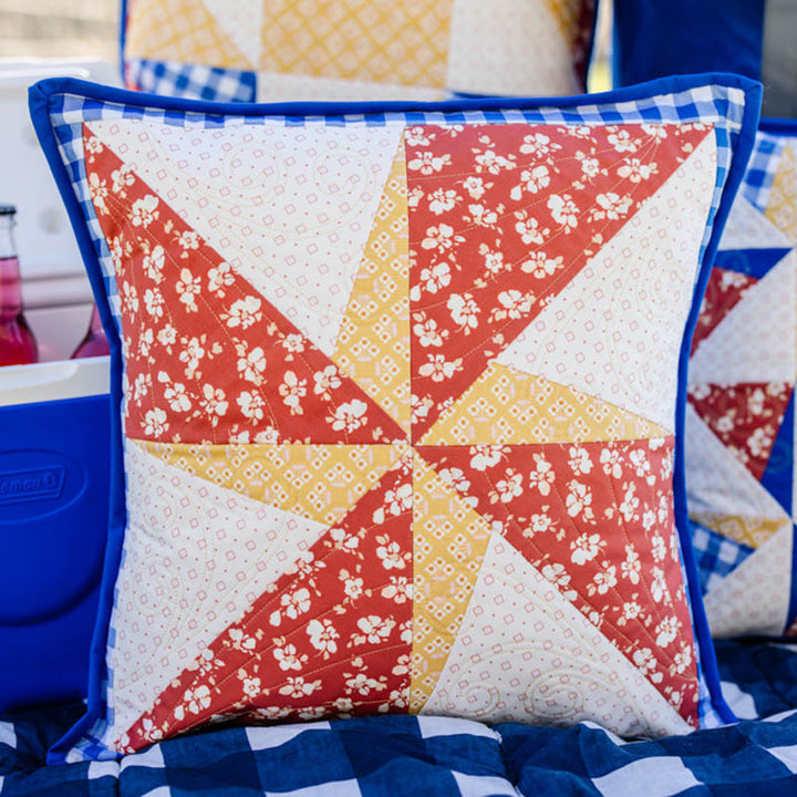 May 2023 Pinwheel Block (Digital Download)