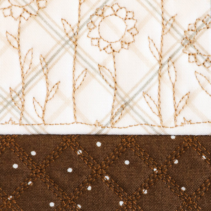 Floral Border 4 - Background Quilting