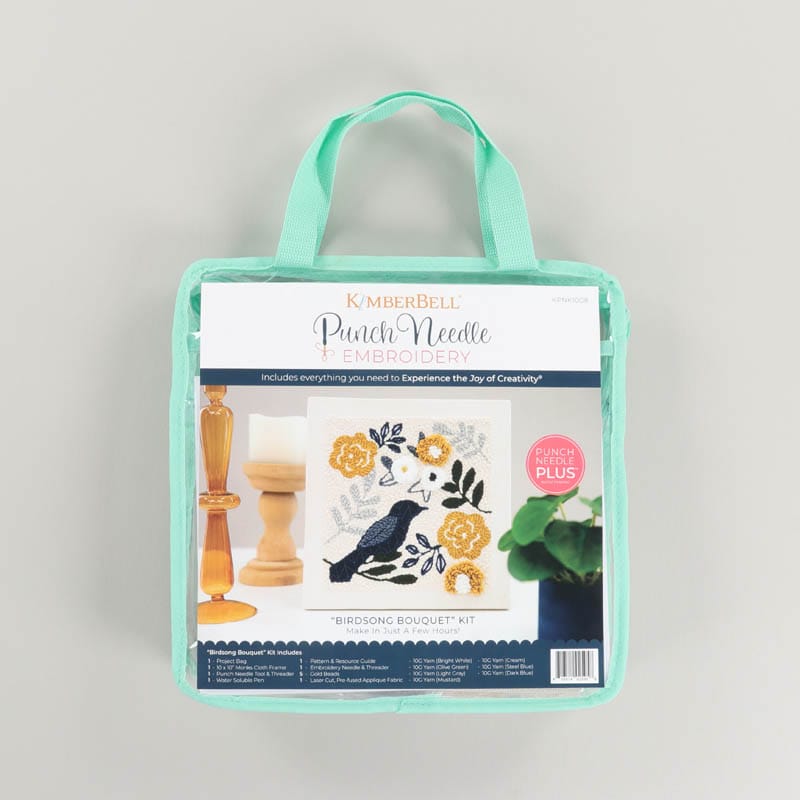 Birdsong Bouquet - Punch Needle Plus Kit