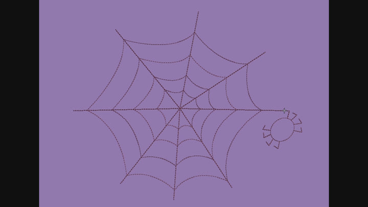 Halloween Motif 4 - Longarm Quilting