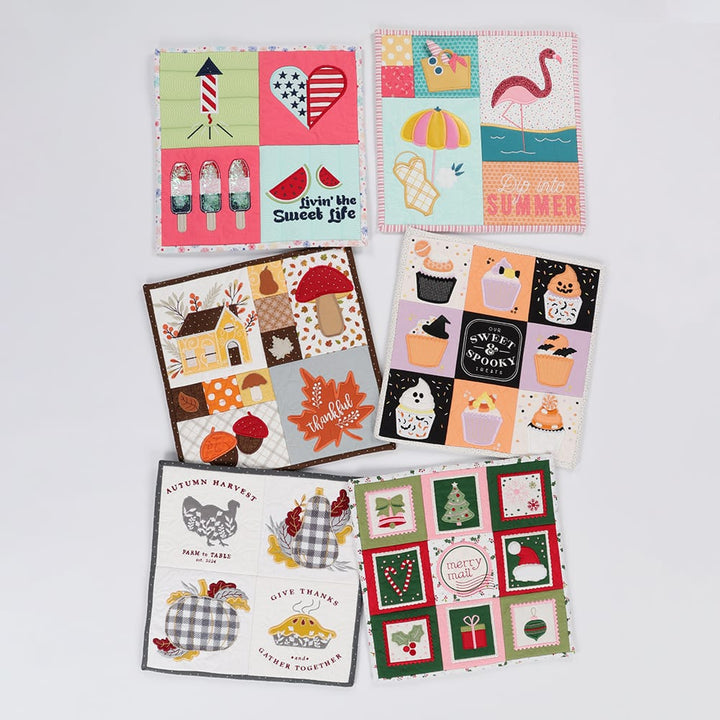 Mini Quilts, Vol. 2: July-December