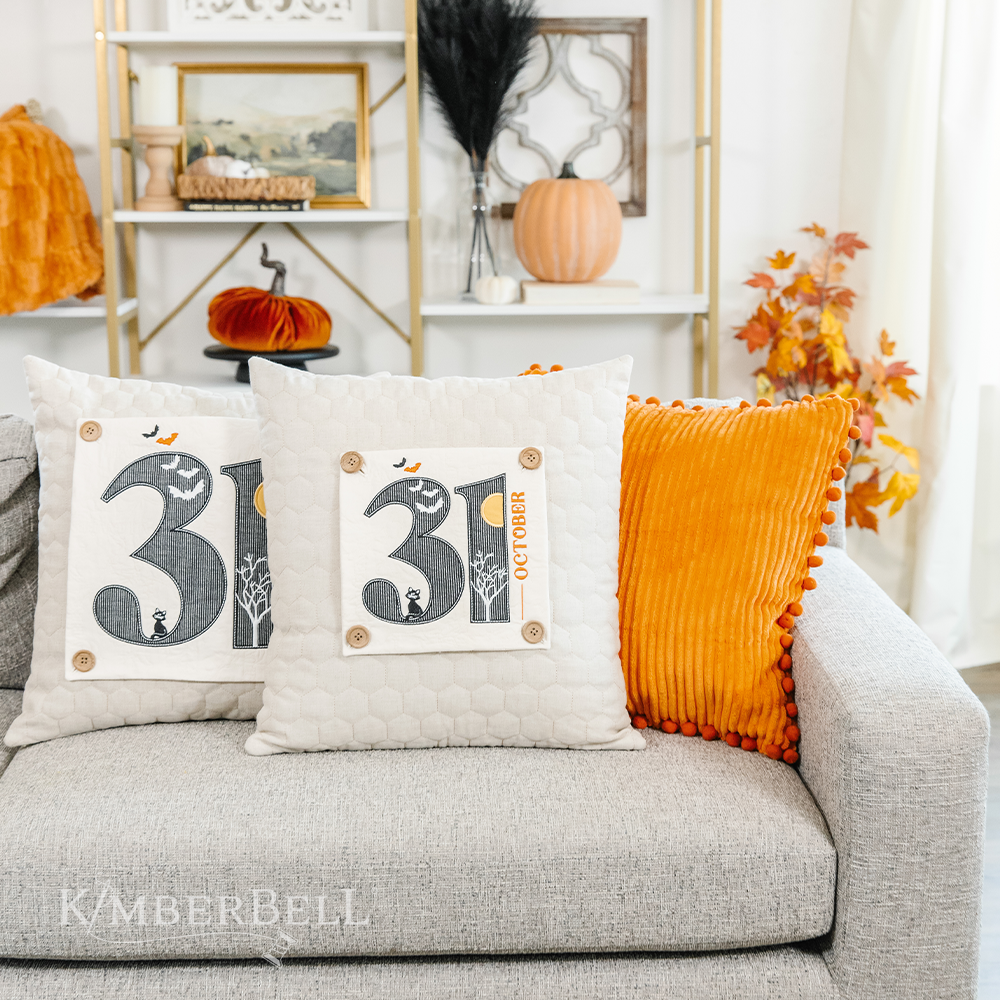 KDDL1090 October 31 Pillow Panel