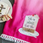 Ombre tea towels Embroidery Blanks and Baby Blanks for Sewing, Machine Embroidery, Crafting, and Iron-on Transfers