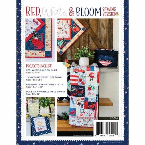 Red, White & Bloom, Sewing