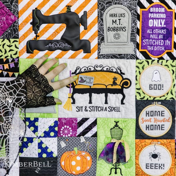 Candy Corn Quilt Shoppe, Machine Embroidery - Image 4