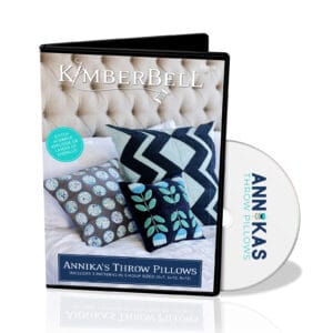 Annika’s Throw Pillows Machine Embroidery Design
