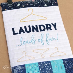 Mini Wall Hangings Happy Home, Sewing