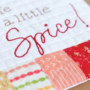 Mini Wall Hangings Happy Home, Sewing