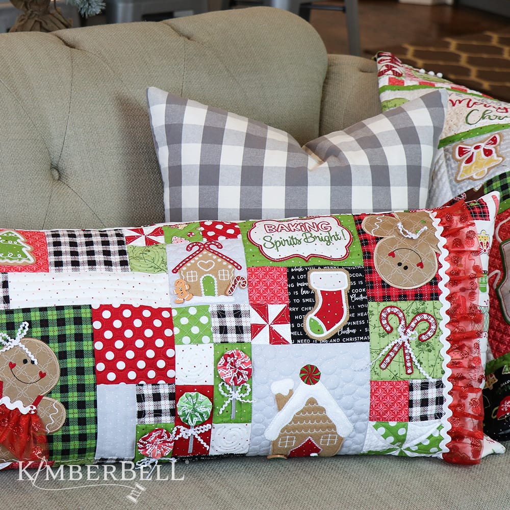 Ginger’s Kitchen Bench Pillow