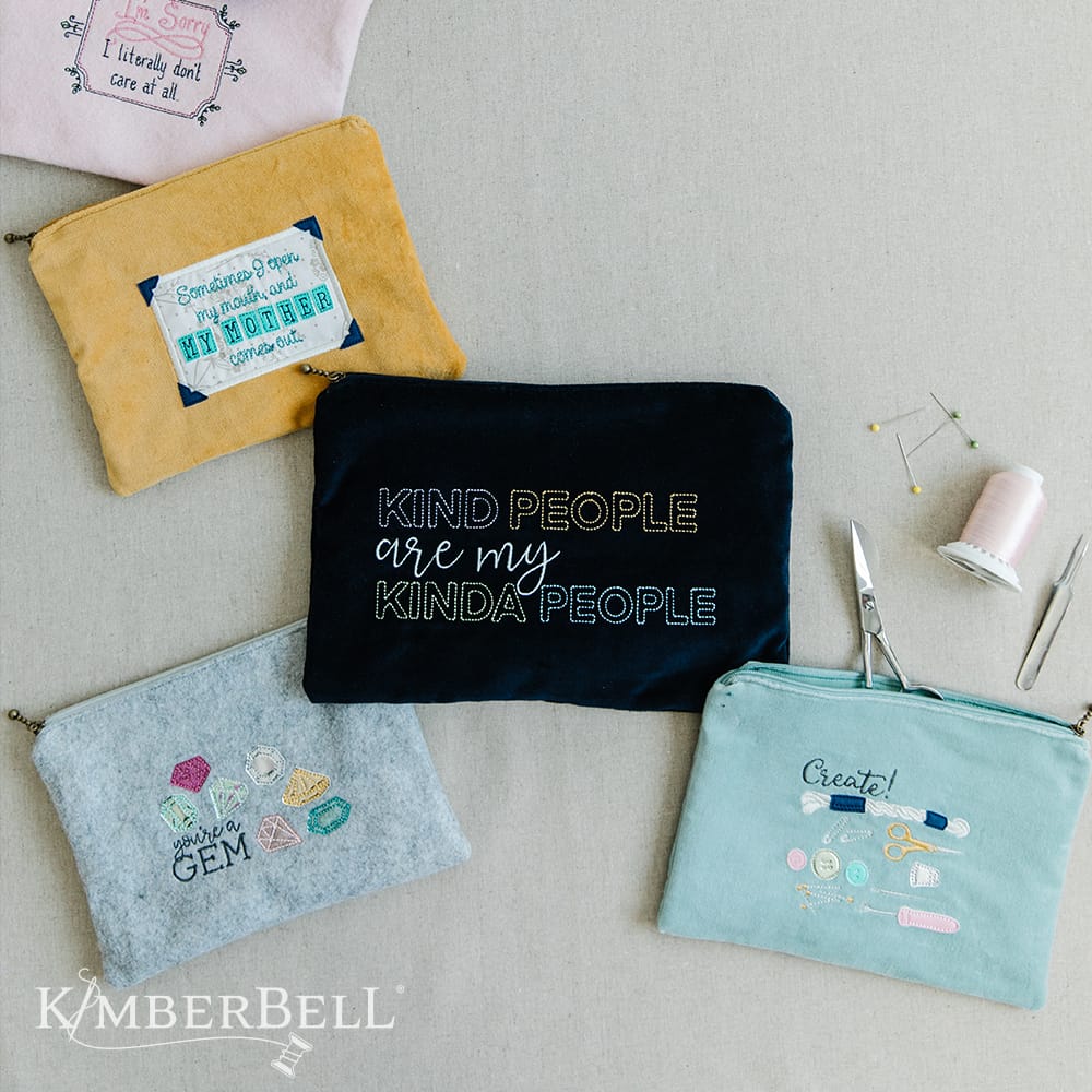 Sweet and Snarky Machine Embroidery Designs