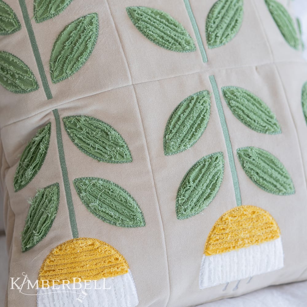 Annika’s Throw Pillows Machine Embroidery Design