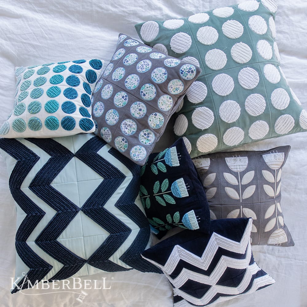 Annika’s Throw Pillows Machine Embroidery Design