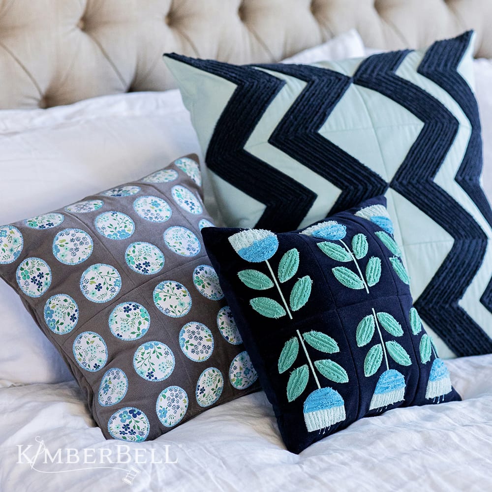 Annika’s Throw Pillows Machine Embroidery Design