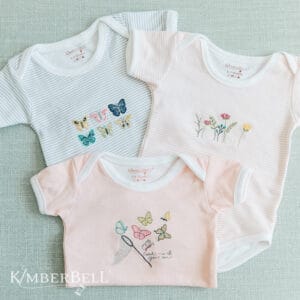 Blossoms and Butterflies Machine Embroidery Design