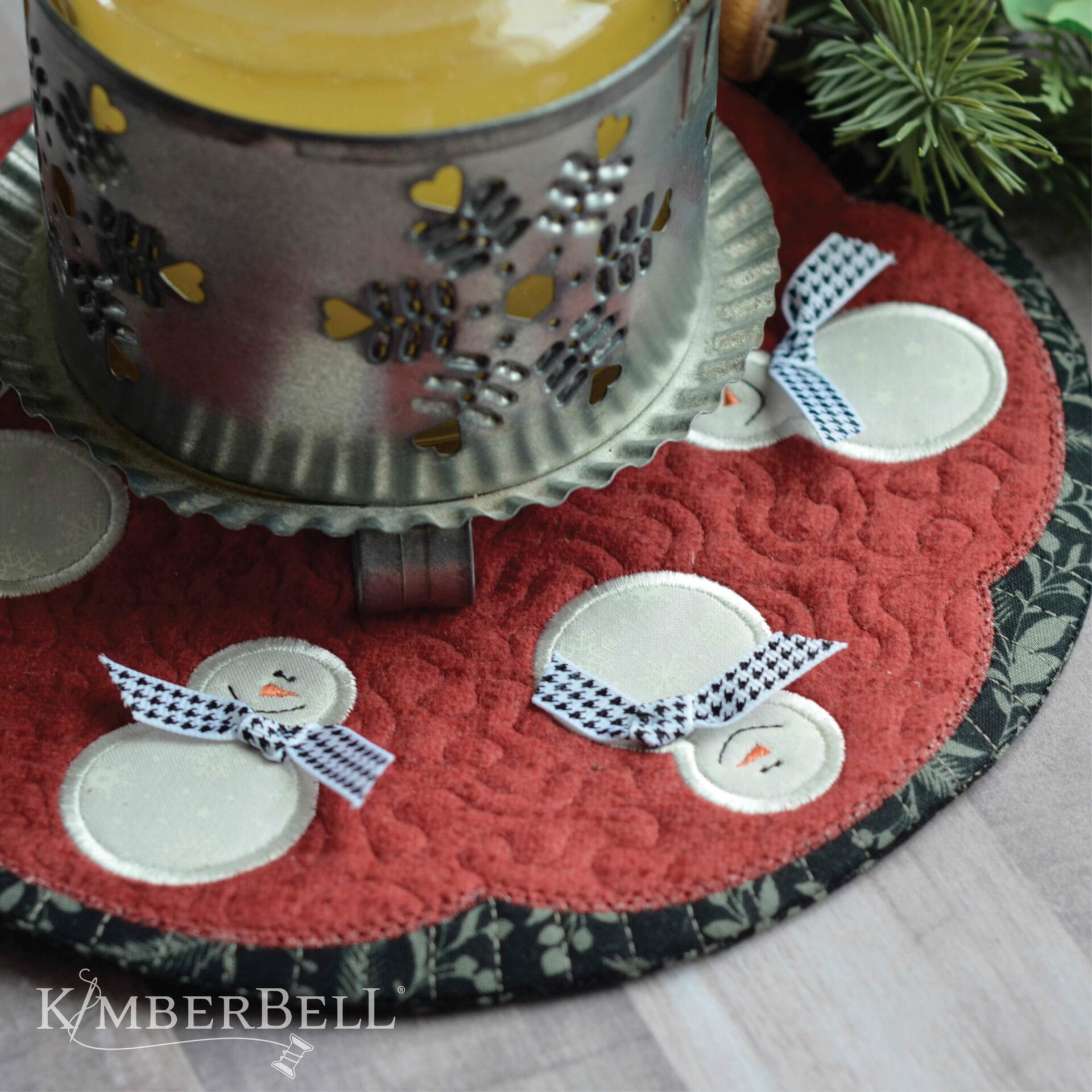 Candle Mats, Sewing