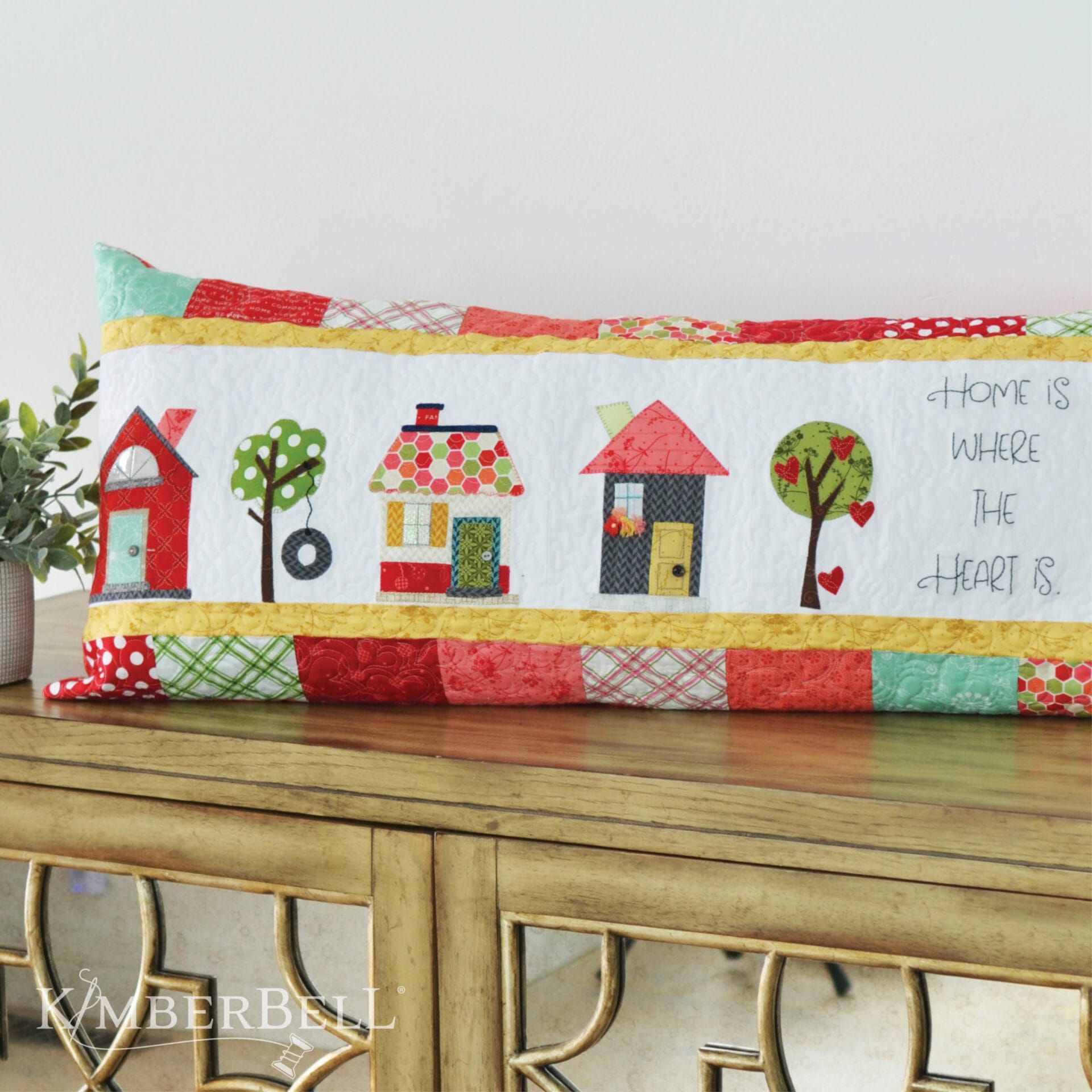 Make Yourself At Home Quilt, Sewing