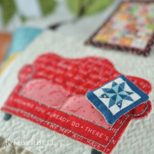 Make Yourself At Home Quilt, Sewing