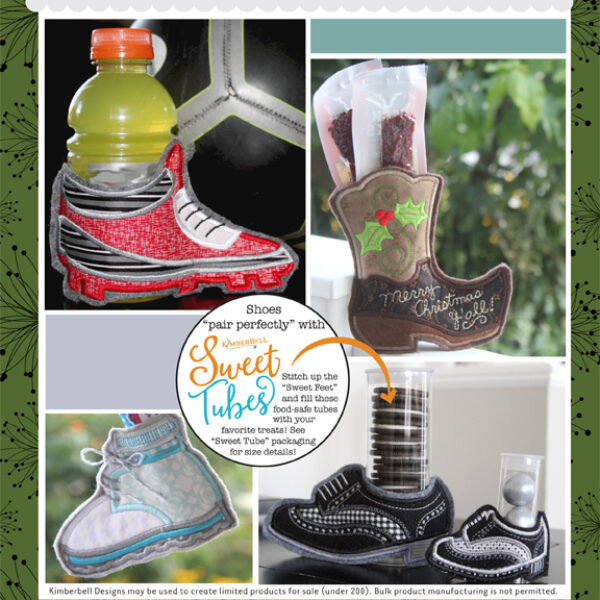Sweet Feet Collection, Volume 2 Embroidery CD (RETIRED)