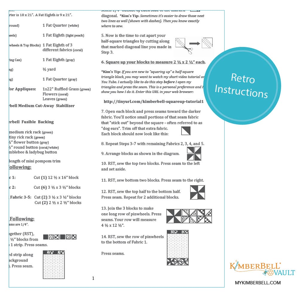 KDVT2000 and KDVT-Retro-Instruction-Callout-Vault-Template