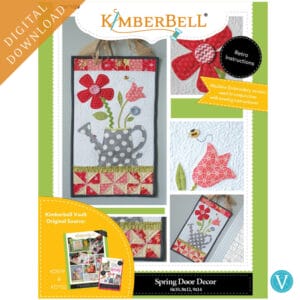 Spring Door Decor-Digital-Download-Banner-Vault