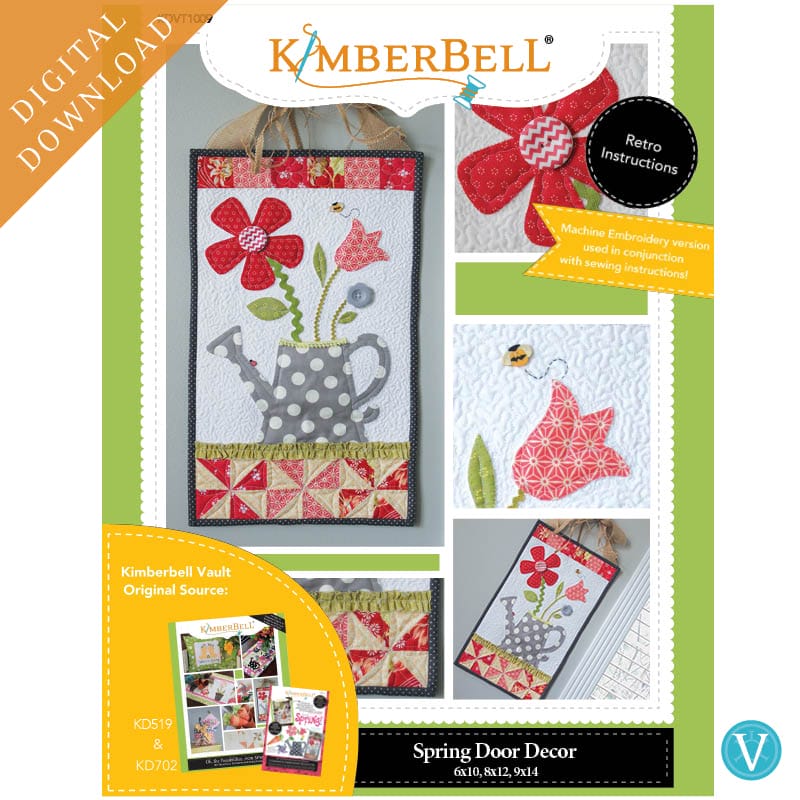 Spring Door Decor-Digital-Download-Banner-Vault