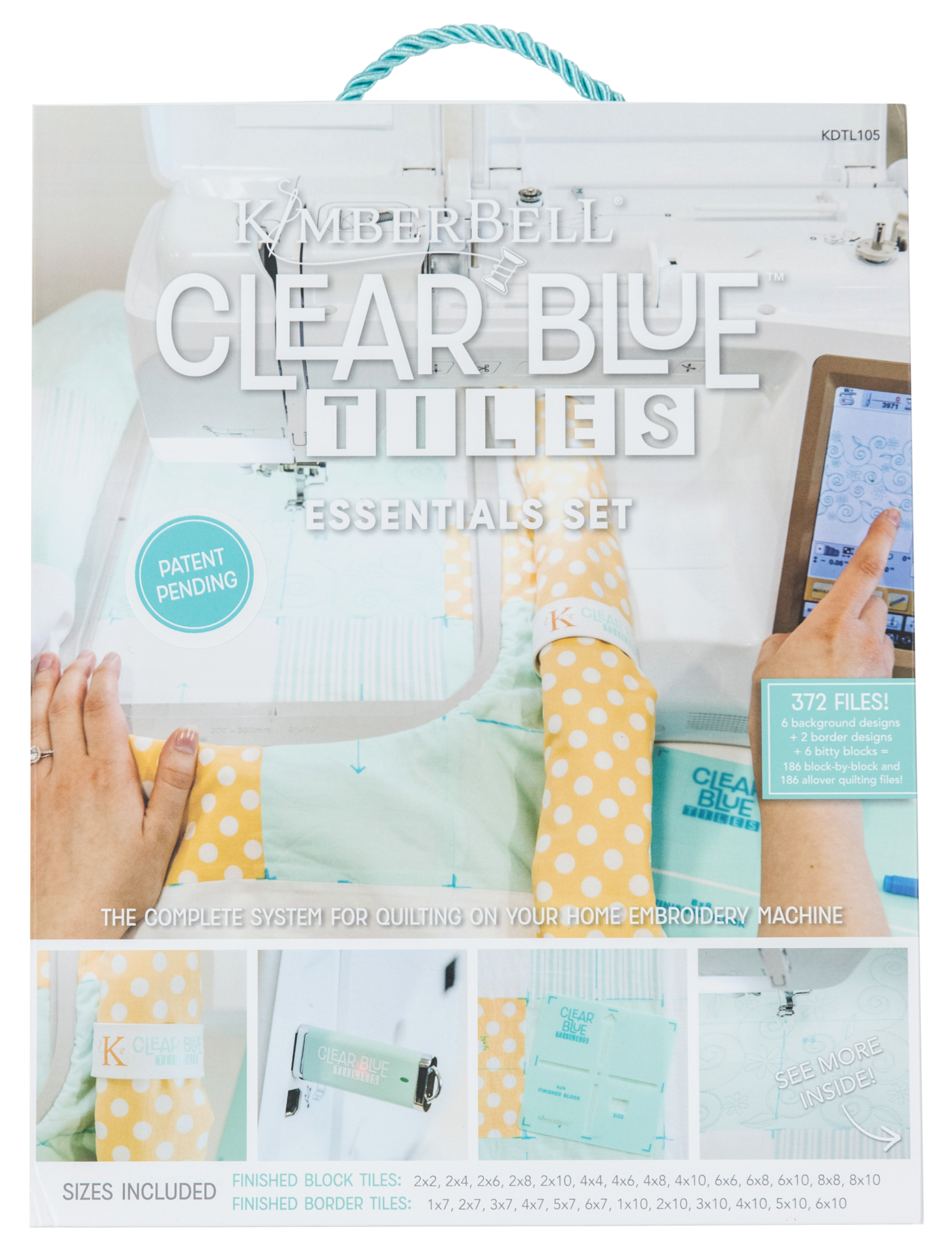 KDTL105-Clear-Blue-Tiles-Essentials-Set