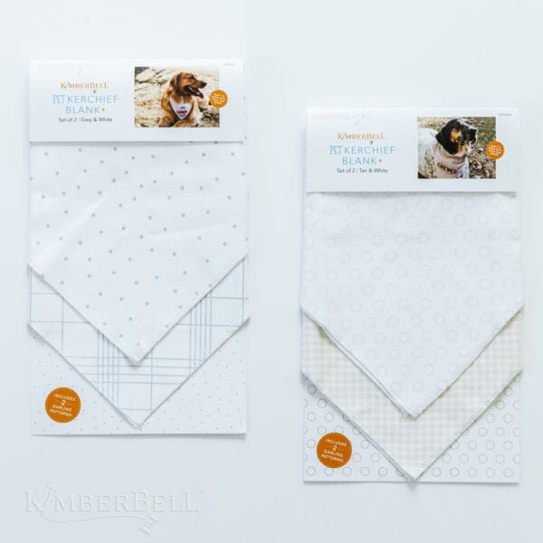 Pet Kerchief Blank, Set of 2