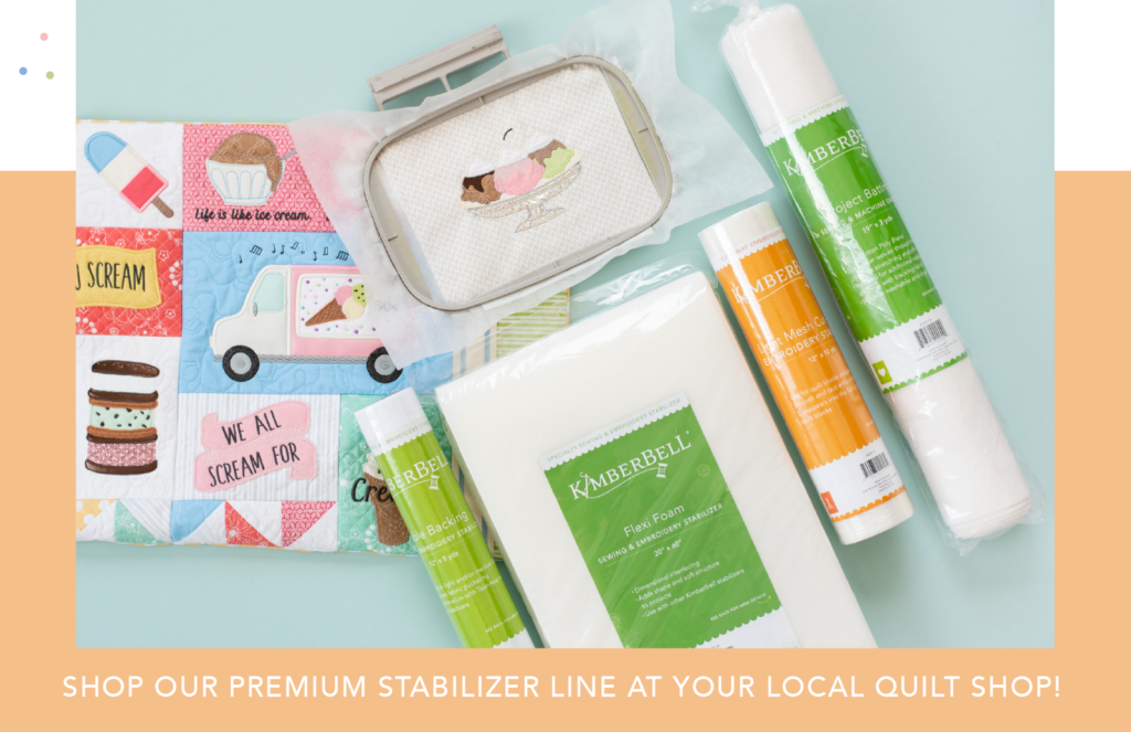 Shop our premium stabilizer line at your local quilt shop!