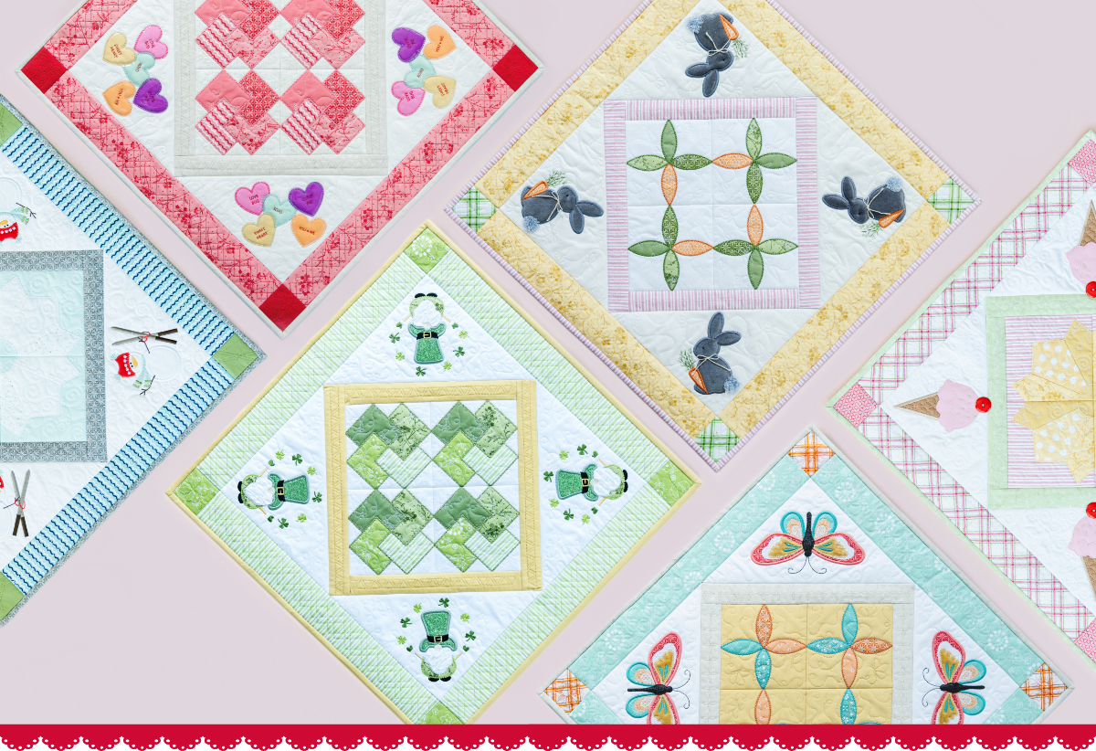 Kimberbell Virtual Mini Quilt Class February