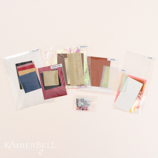 Mini Quilts, Vol. 1: Jan – June Embellishment Kit
